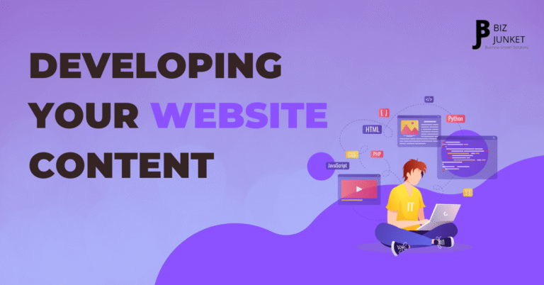 website content